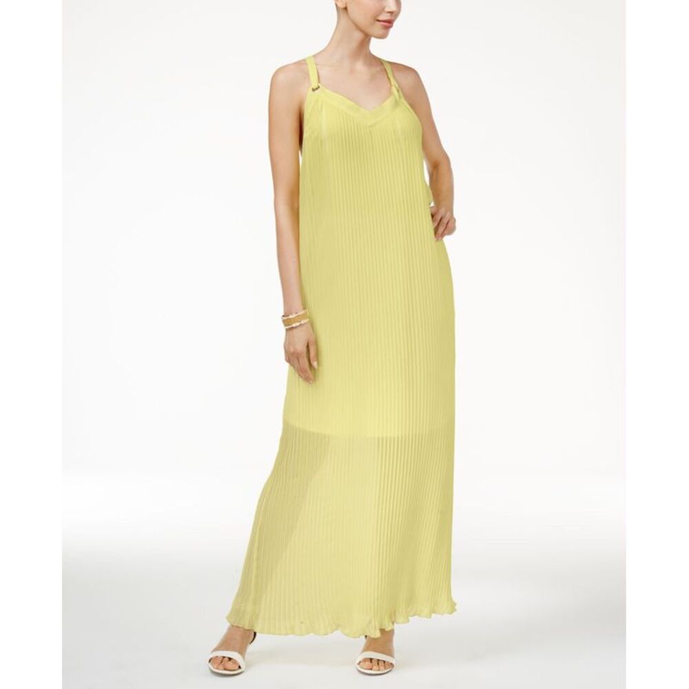 Thalia Sodi Pleated Maxi Dress